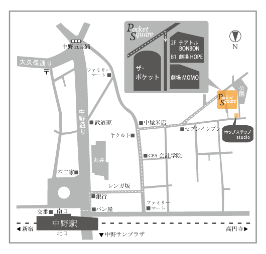 劇場HOPE地図